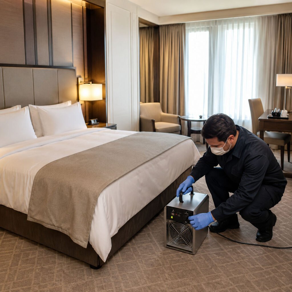 Otel ve Konaklama Alanlarında Ozonlama Hizmeti - İstanbul Ozonlama Hizmeti ve Ozonlama ile Dezenfeksiyon Uygulaması